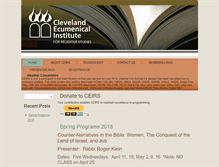 Tablet Screenshot of ceirs.org